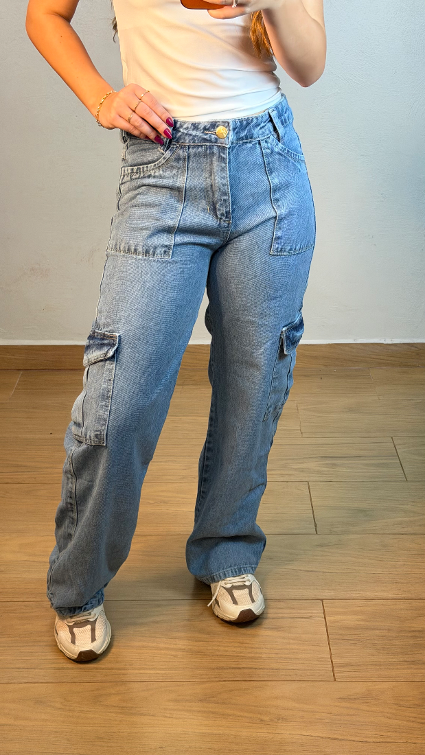 Calça Cargo Clara