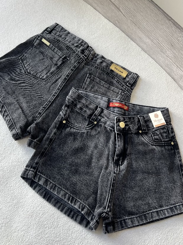 Shorts Jeans Juvenil Feminino