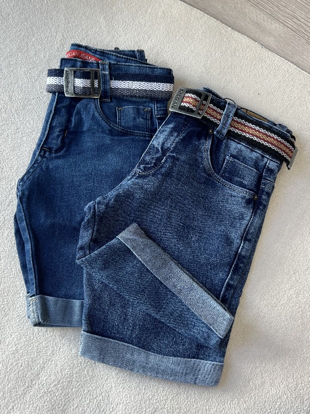 Shorts Jeans Infantil Menino