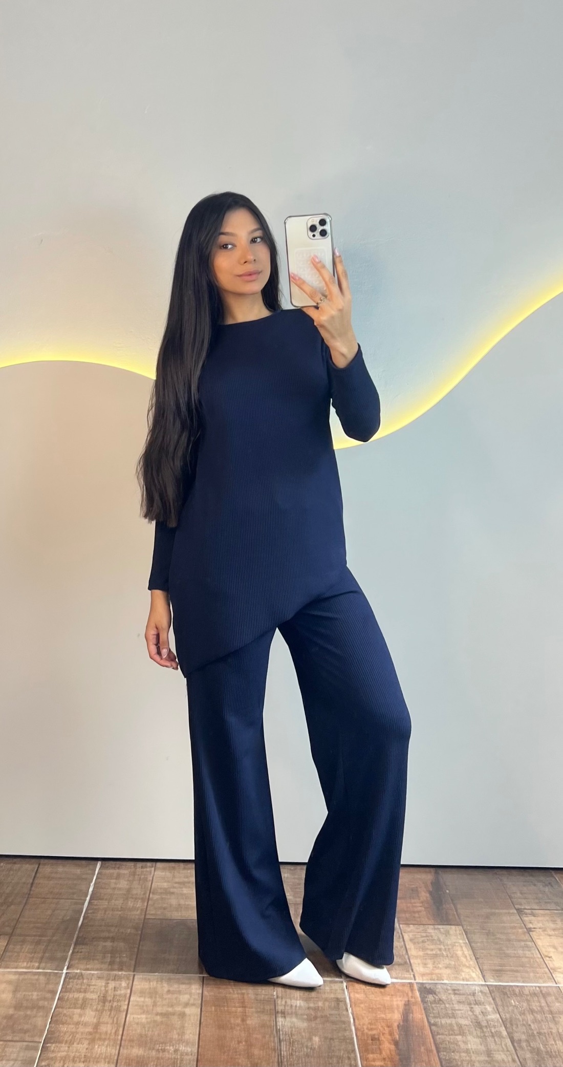 Conjunto Blusa assimétrica