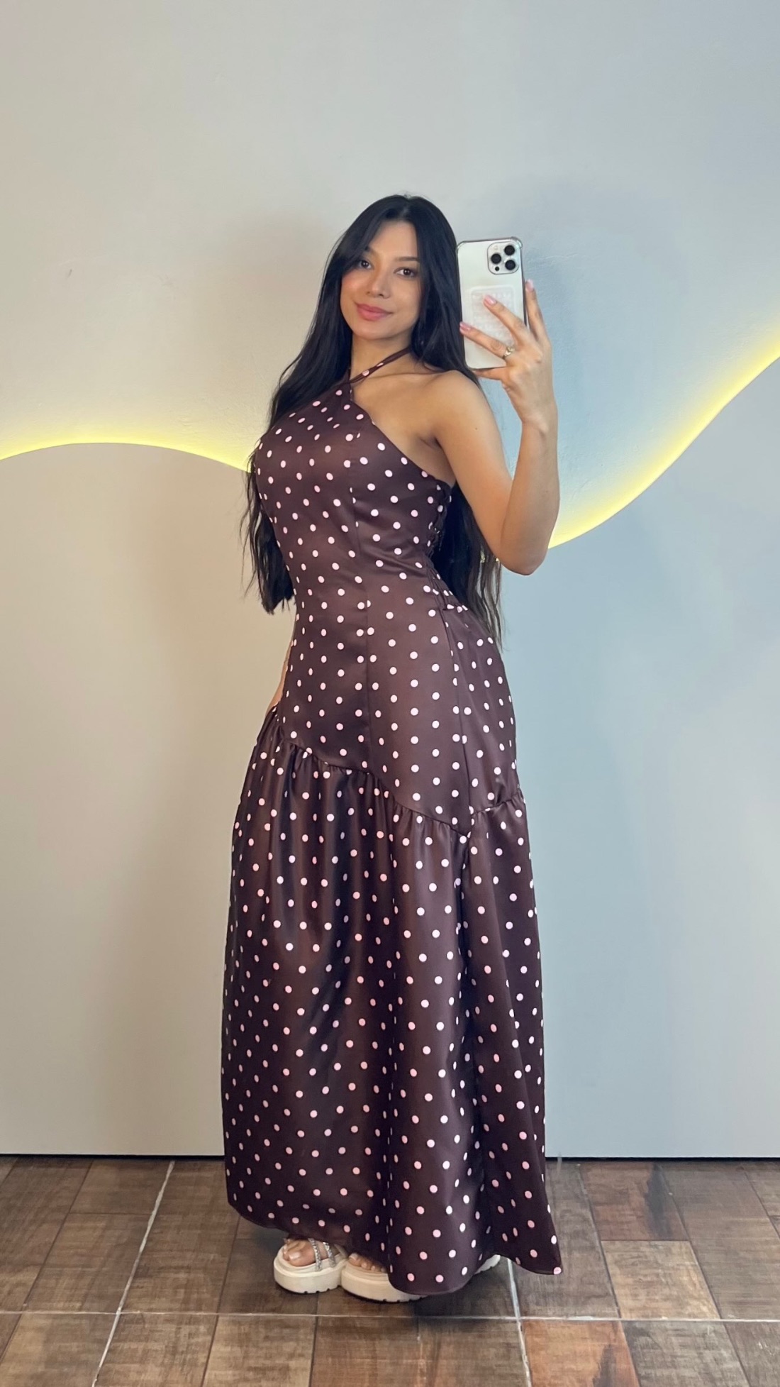 Vestido Marrant Poá